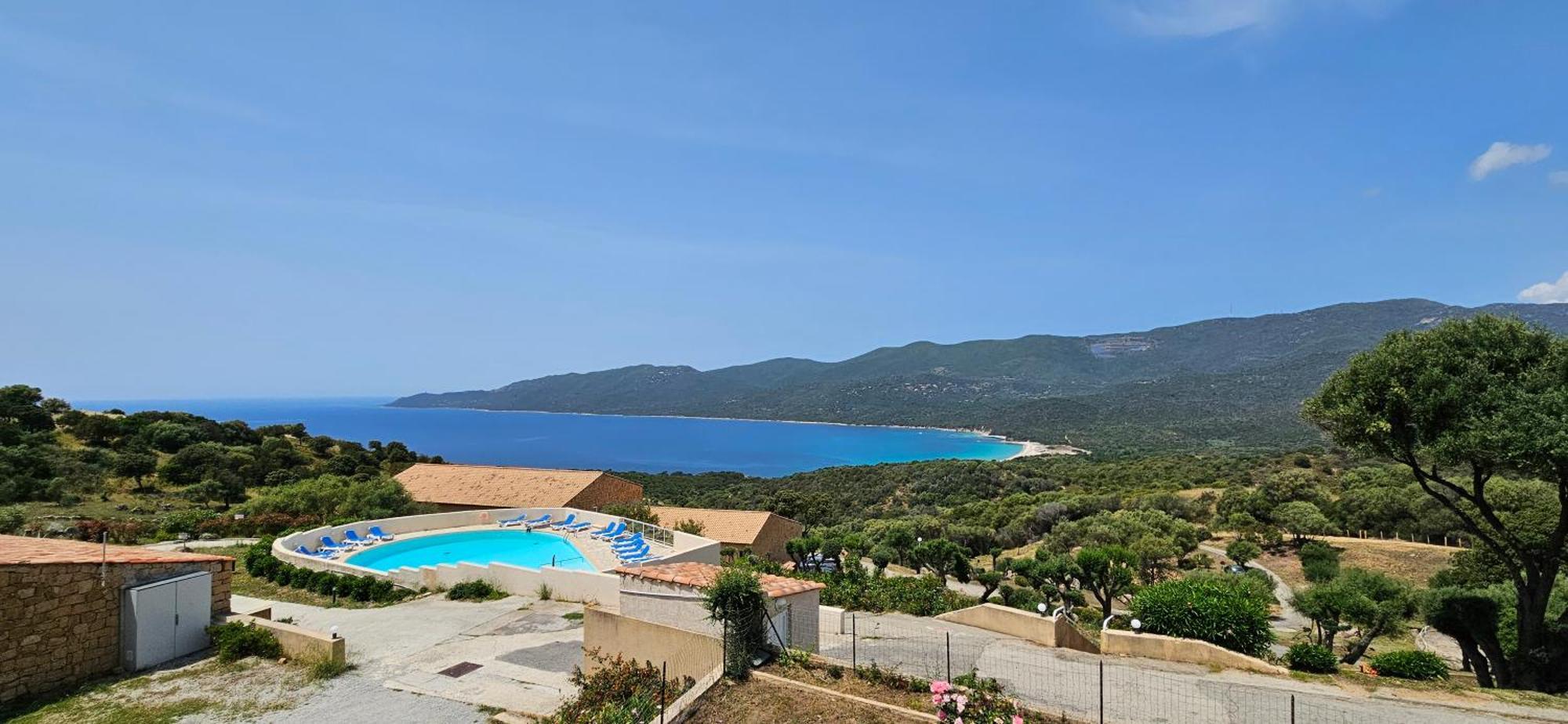 Mini Caseddu T2, Alba Rossa Avec Piscine & Vue Mer Serra-di-Ferro  Dış mekan fotoğraf